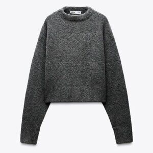 Zara Soft Knit Short Sweater